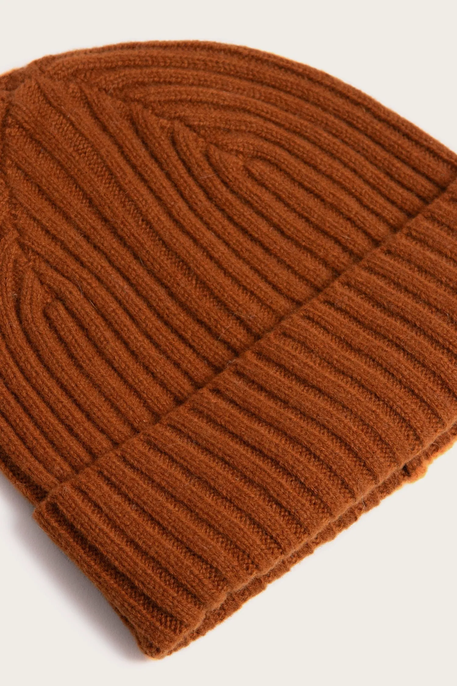 Chunky Ribbed Beanie / Sienna sold by Bridge & Burn product image thumbnail 3