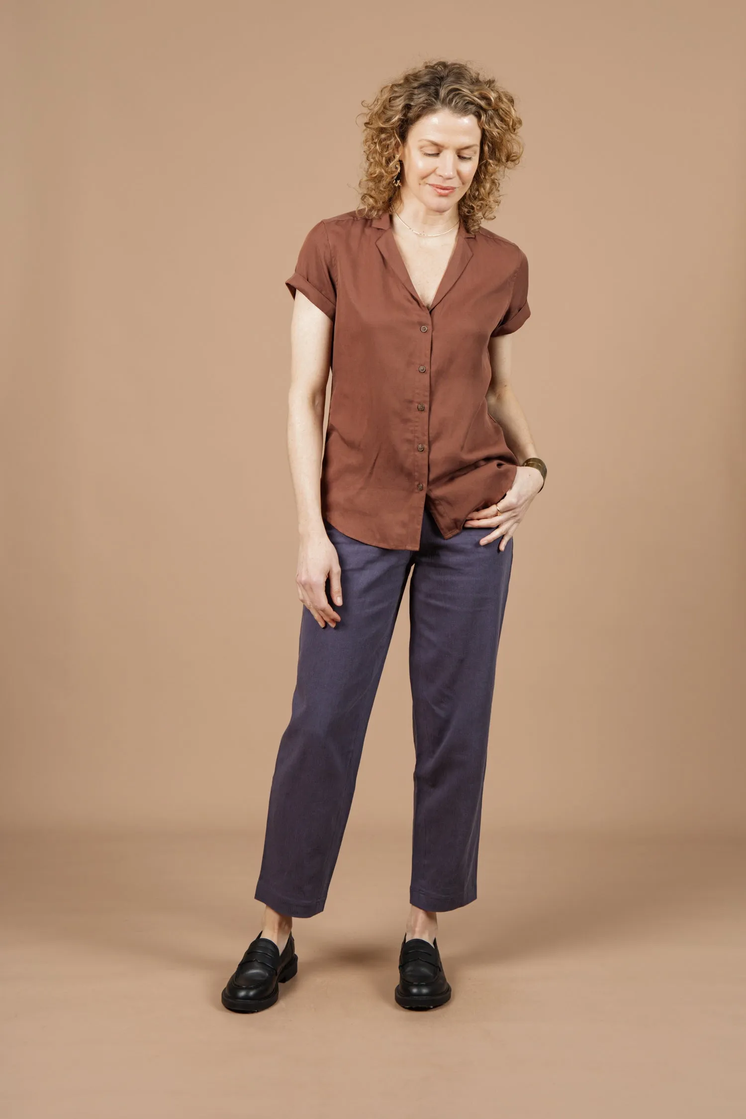 Innes Shirt / Copper sold by Bridge & Burn product image thumbnail 3