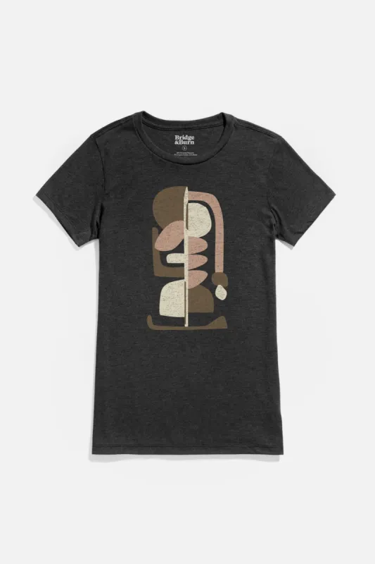 Women's Throwing Shade Tee / Black sold by Bridge & Burn