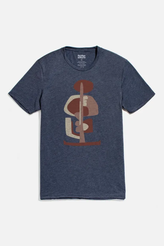 Men's Tallest Tree Tee / Navy sold by Bridge & Burn