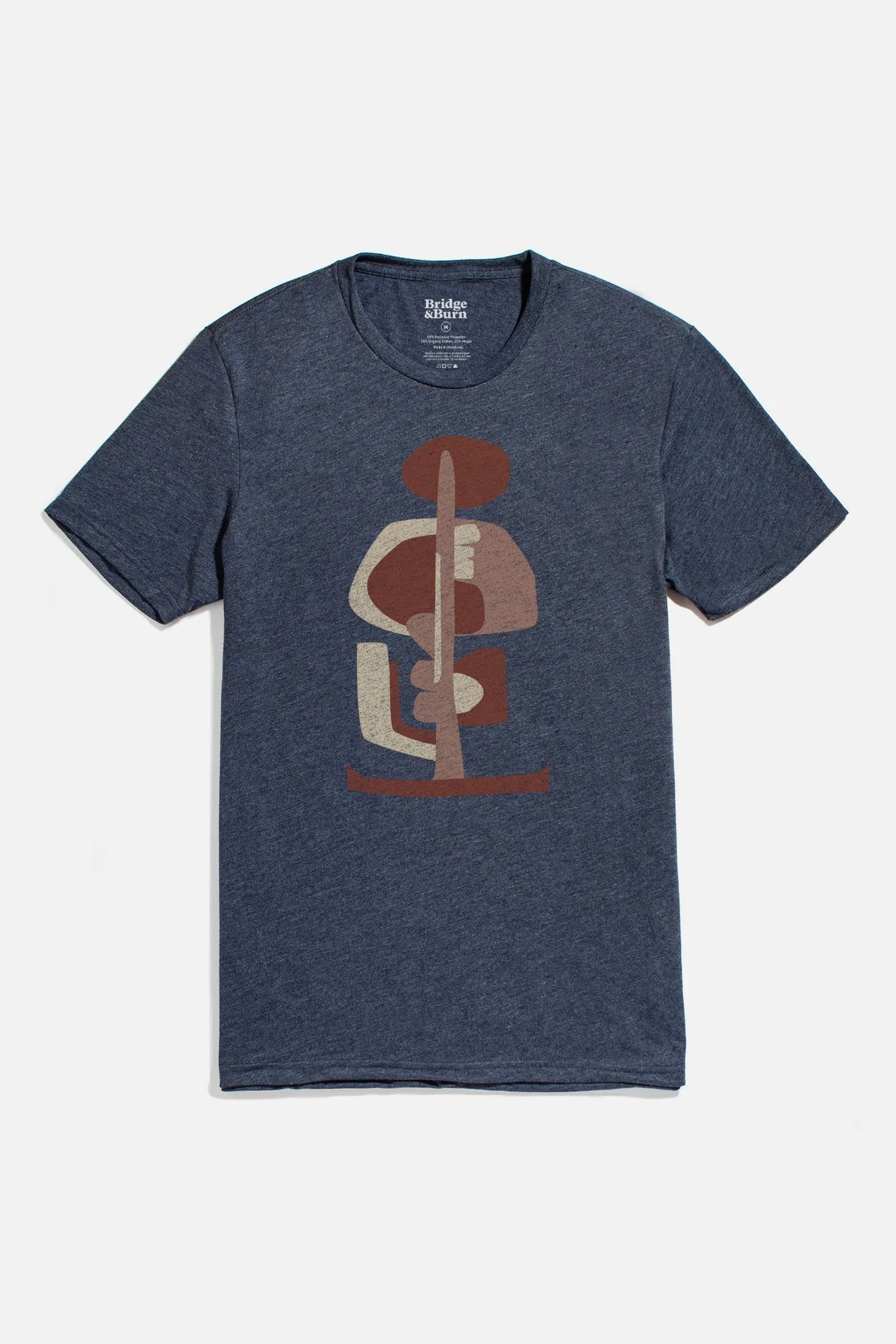 Men's Tallest Tree Tee / Navy sold by Bridge & Burn