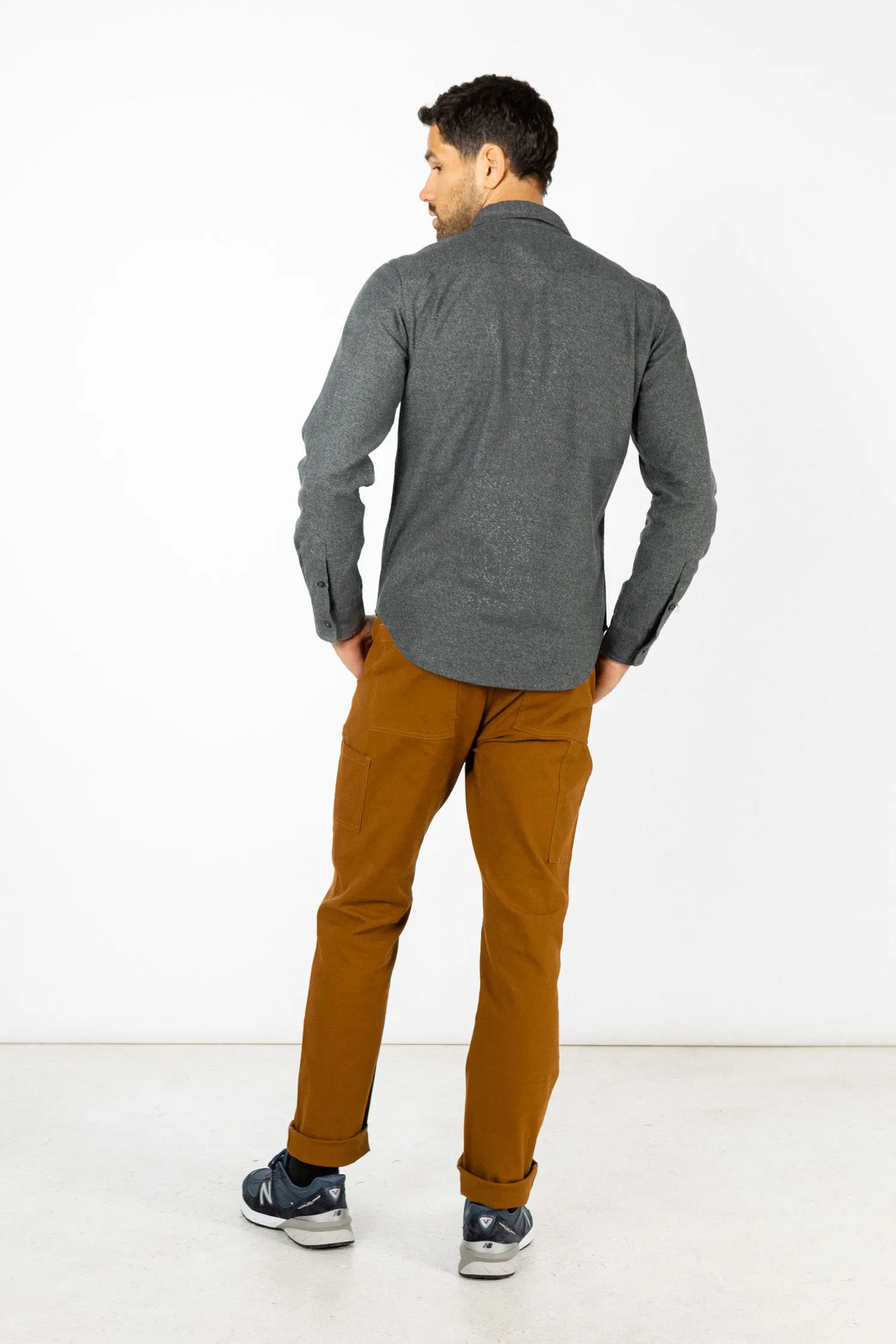 Cole Slim Shirt / Stone sold by Bridge & Burn product image thumbnail 5