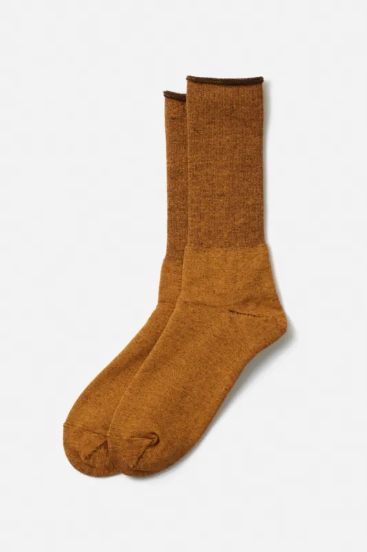 RoToTo City Socks / Yellow Brown sold by Bridge & Burn