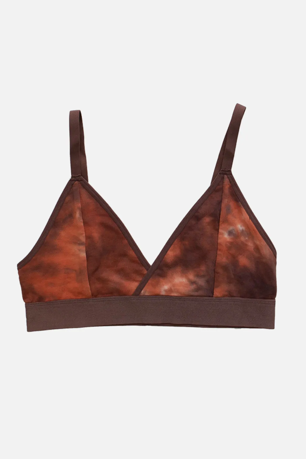 Richer Poorer Classic Bralette / Redwood Storm sold by Bridge & Burn