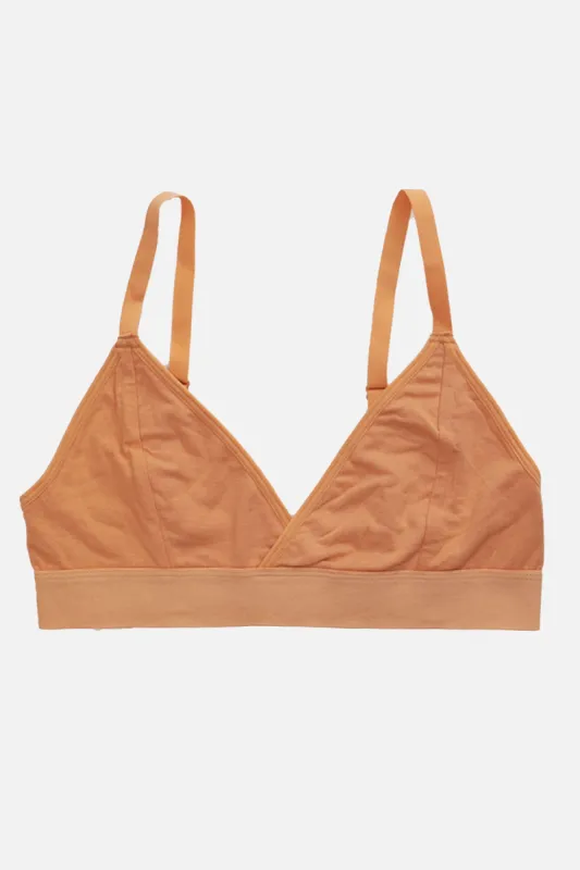 Richer Poorer Classic Bralette / Clay sold by Bridge & Burn