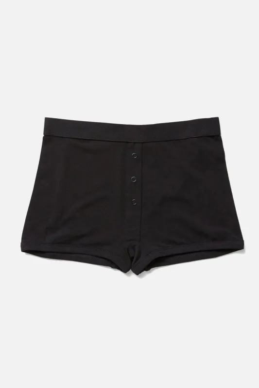 Richer Poorer Boxer Brief / Black sold by Bridge & Burn