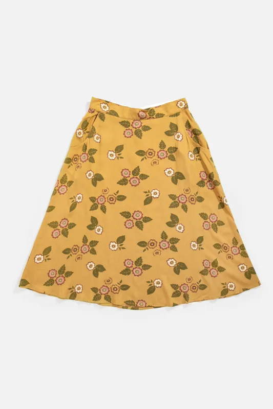 Cara Skirt / Folk Floral sold by Bridge & Burn