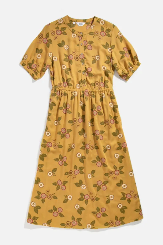 Reina Dress / Folk Floral sold by Bridge & Burn