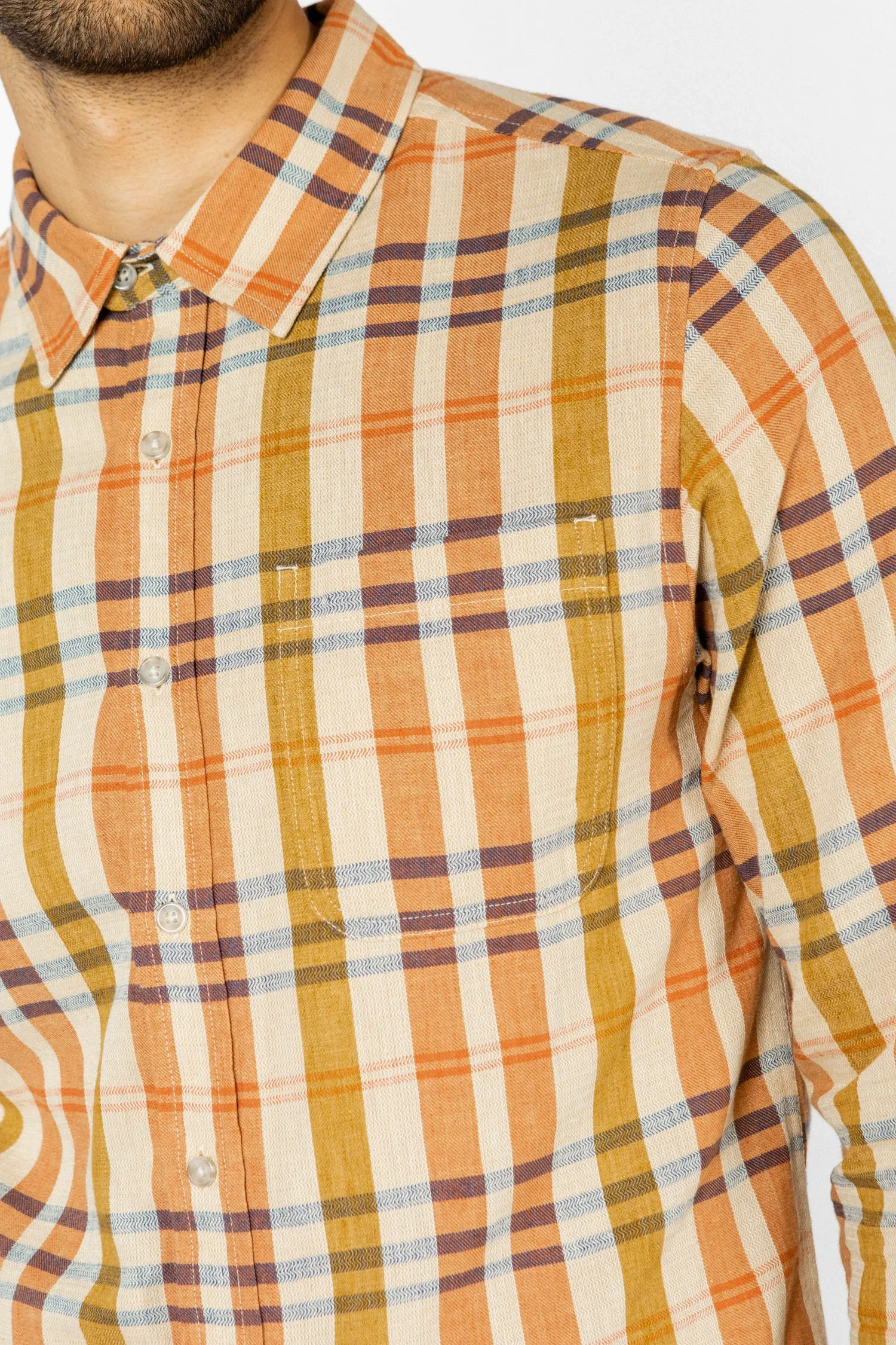 Jude Shirt / Heceta Plaid sold by Bridge & Burn product image thumbnail 3