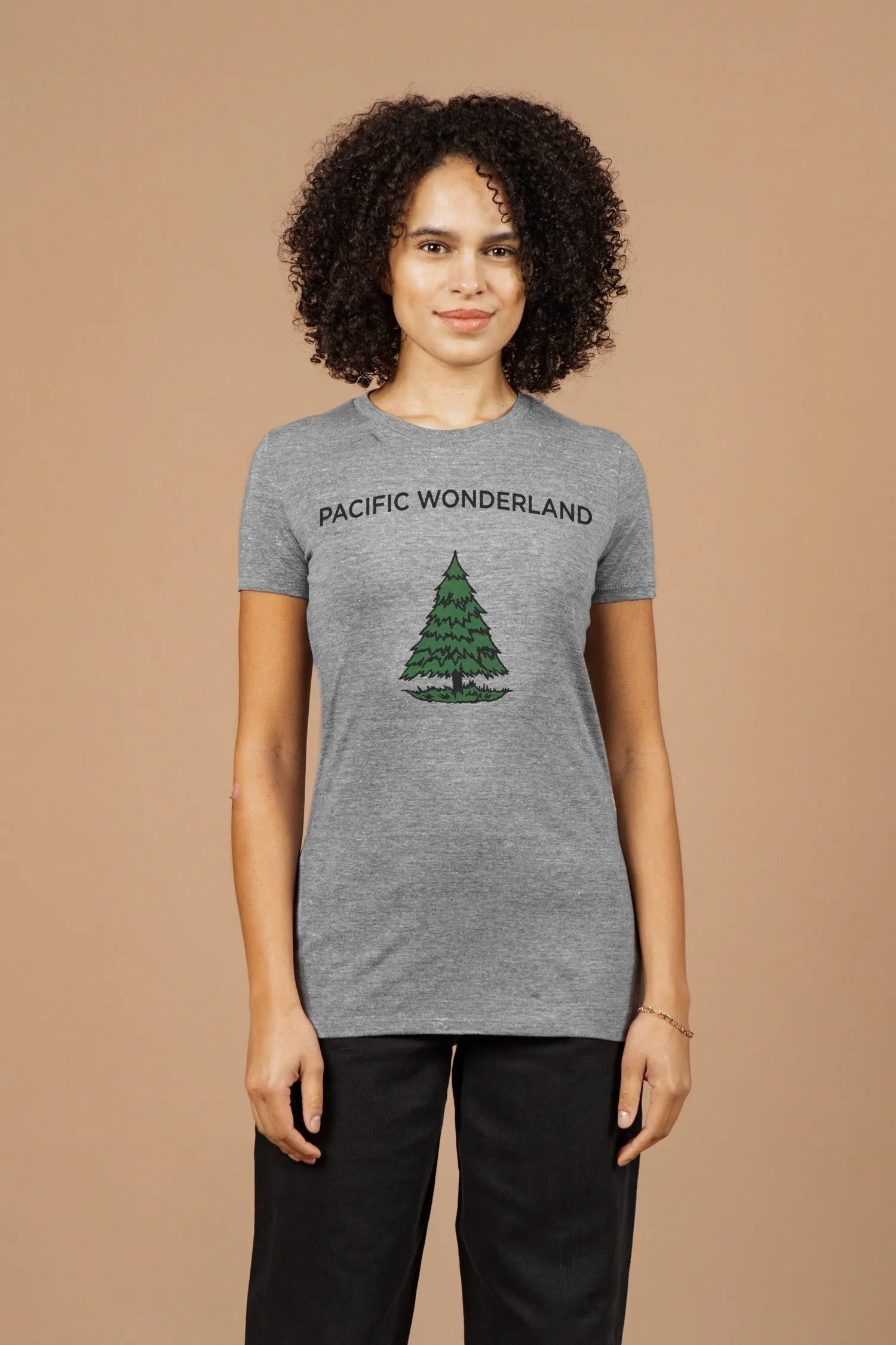 Women's Pacific Wonderland Tee / Grey sold by Bridge & Burn product image thumbnail 2