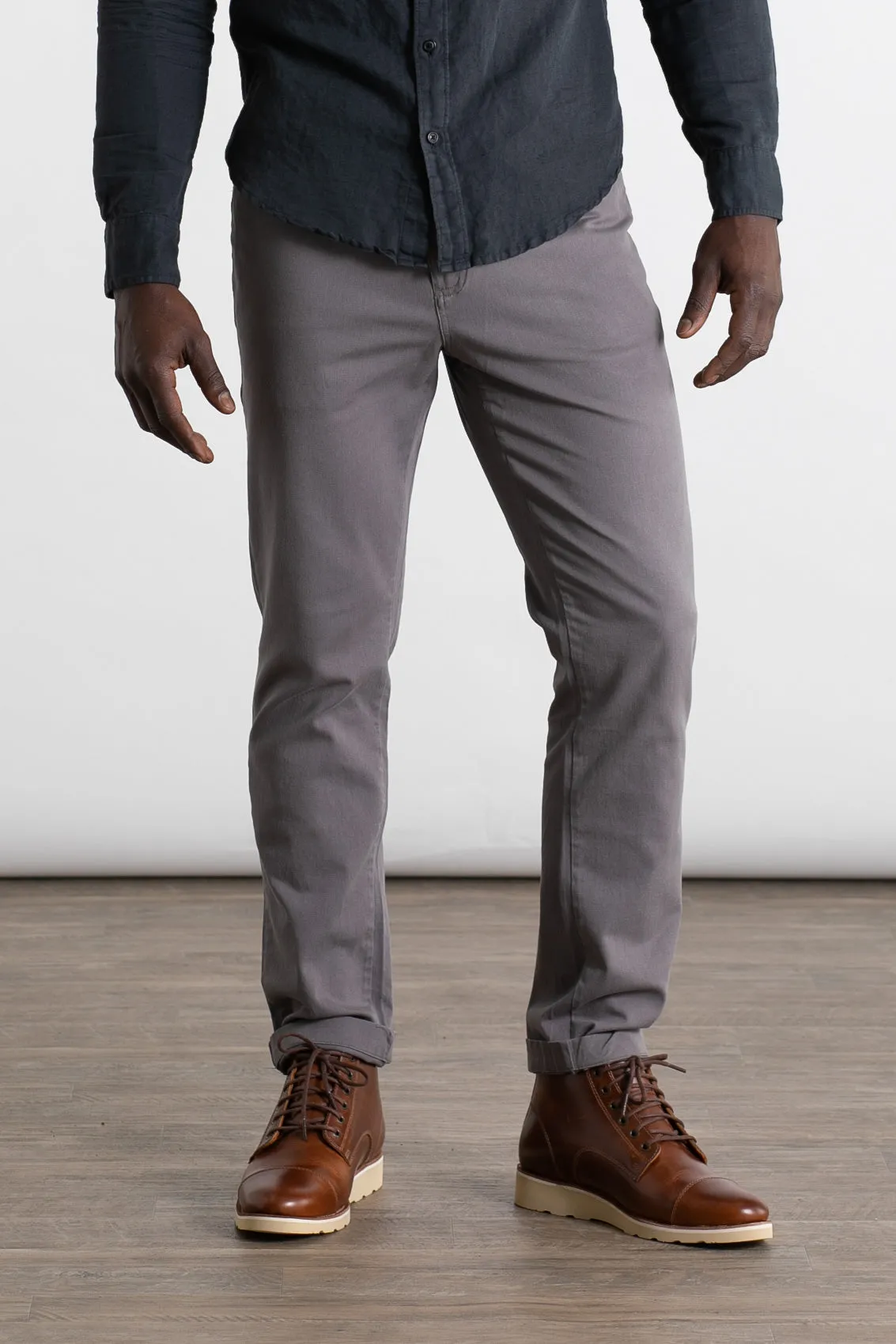 Bradley Slim Pant / Grey sold by Bridge & Burn product image thumbnail 2