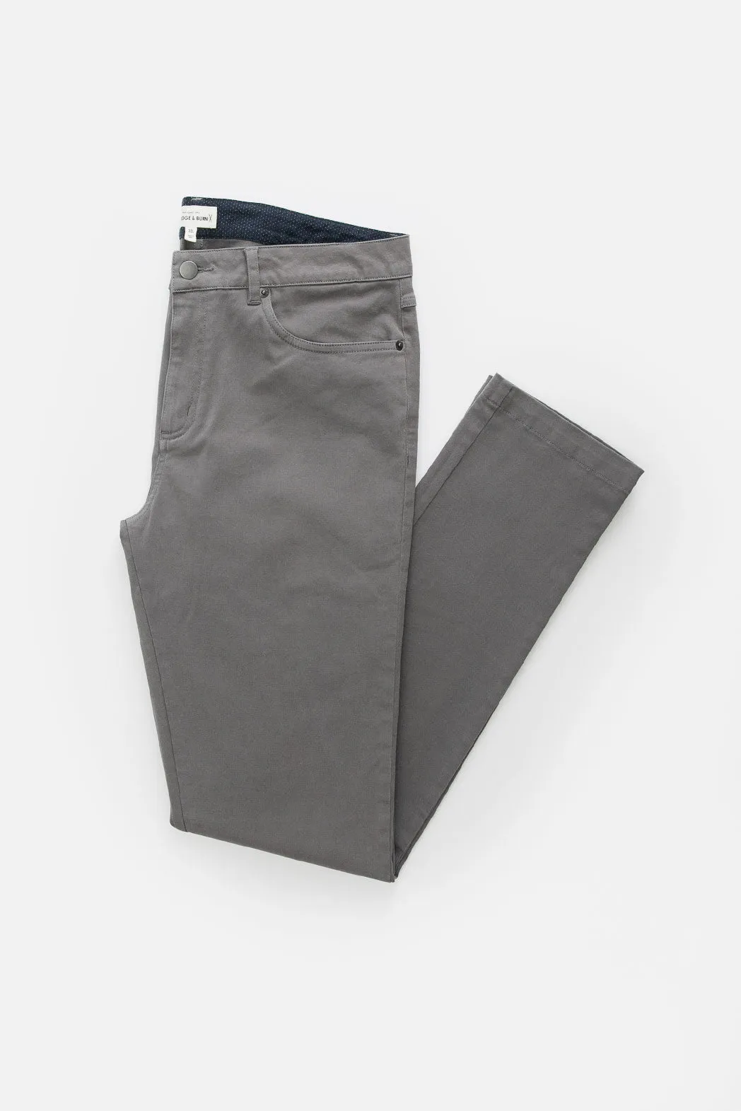 Bradley Slim Pant / Grey sold by Bridge & Burn