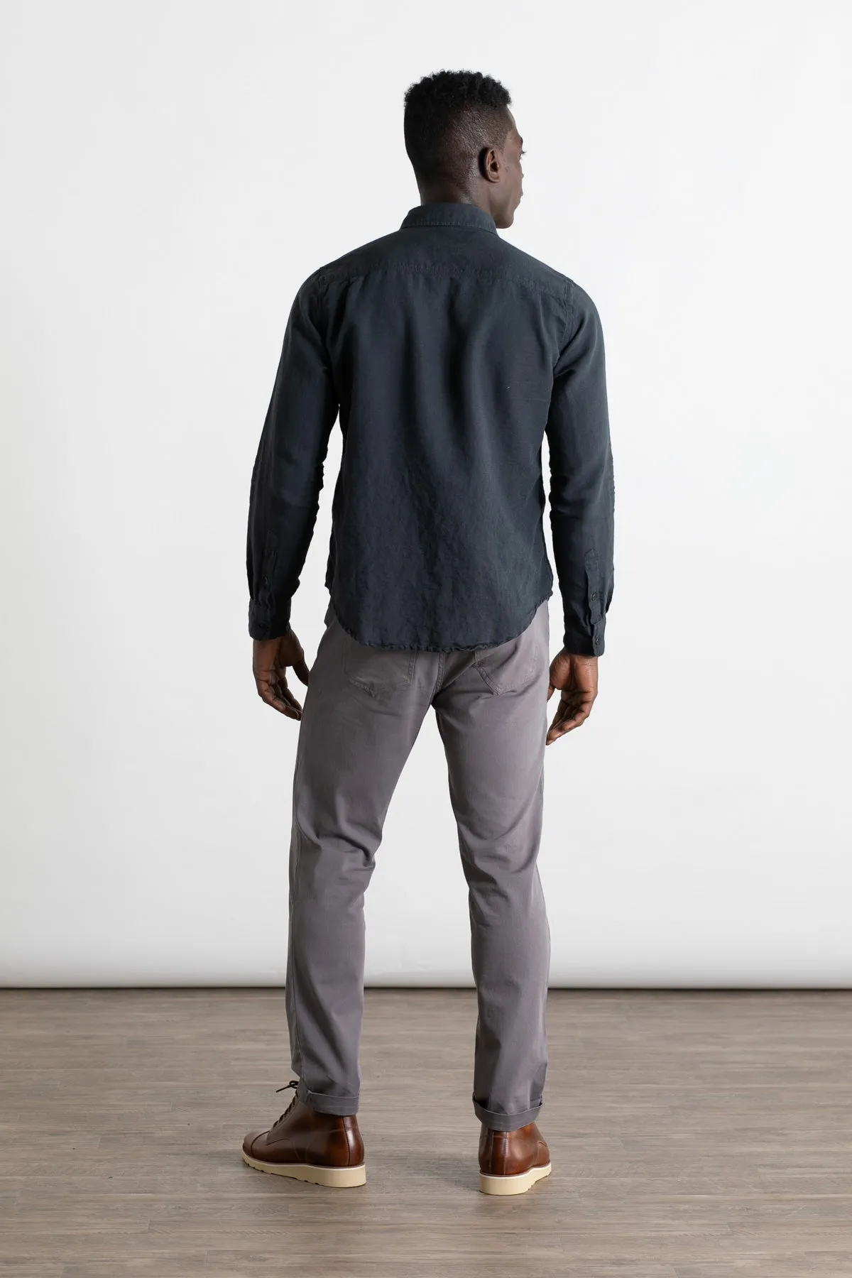 Bradley Slim Pant / Grey sold by Bridge & Burn product image thumbnail 5
