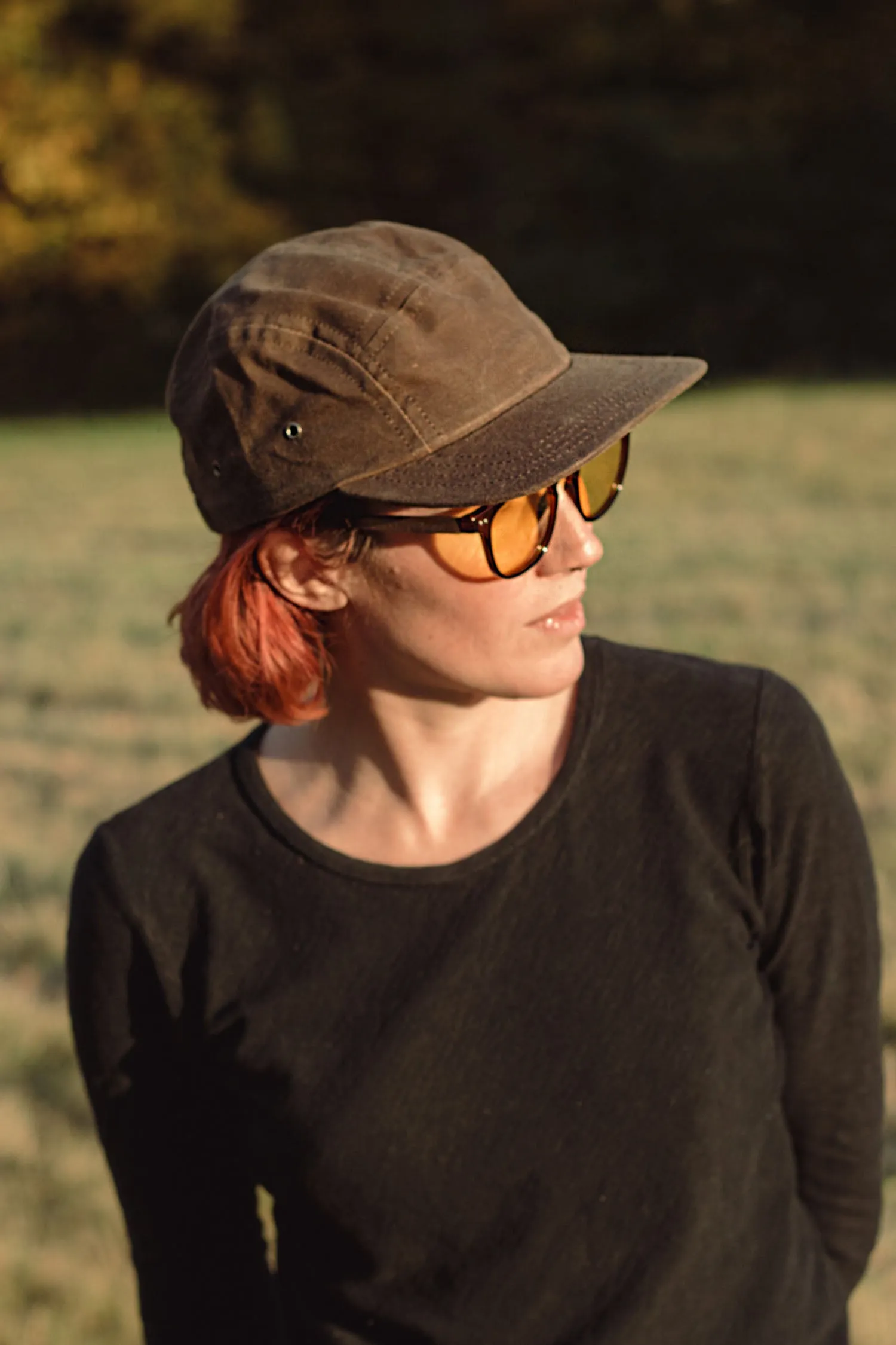 Camper Waxed 5 Panel Cap / Umber sold by Bridge & Burn product image thumbnail 4