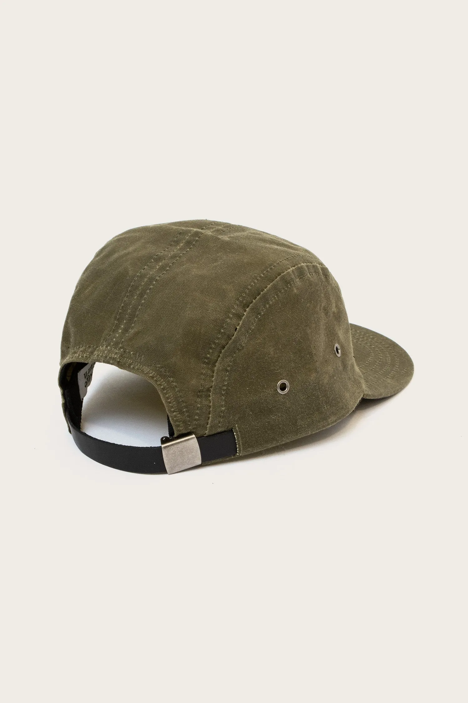 Camper Waxed 5 Panel Cap / Moss sold by Bridge & Burn product image thumbnail 3