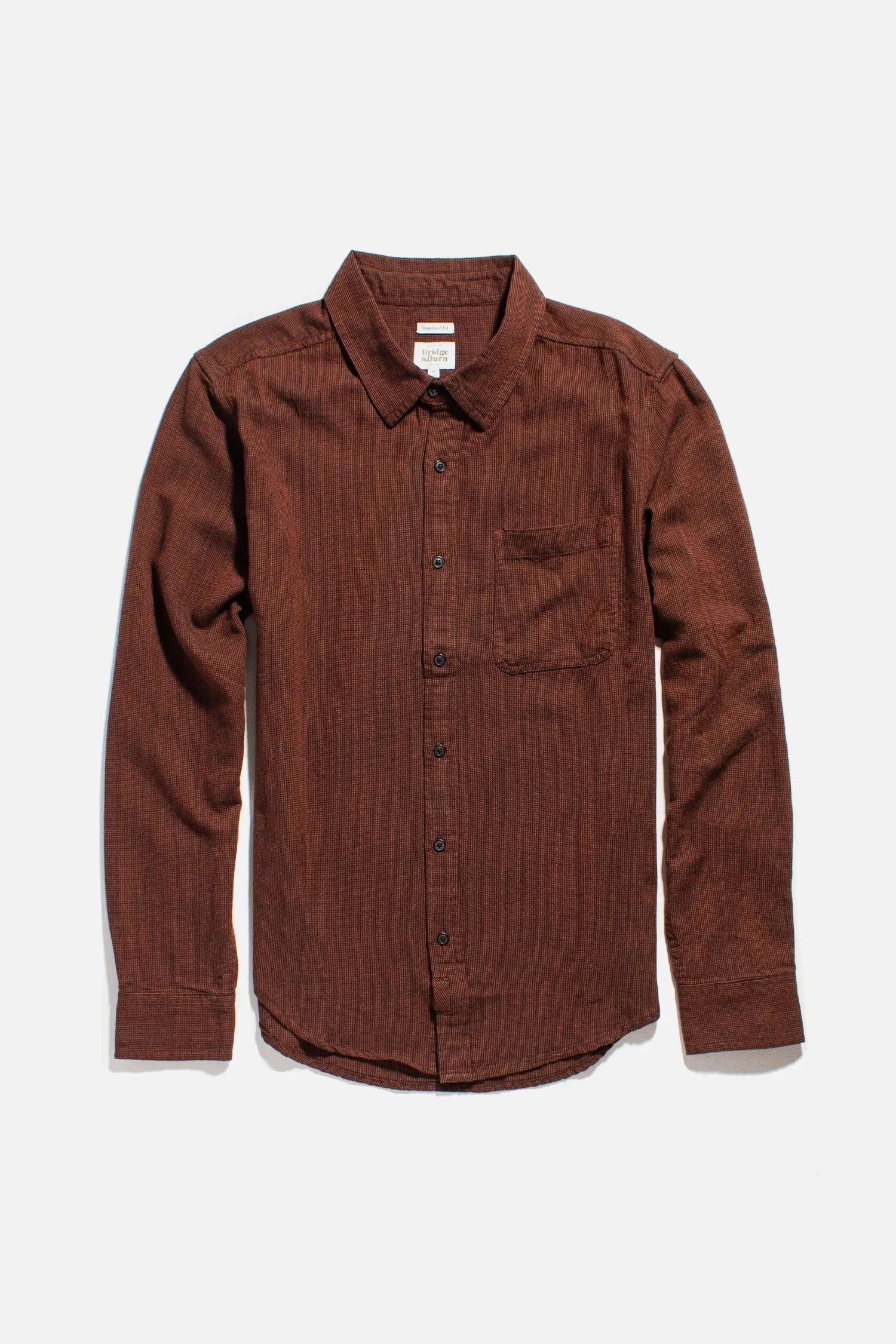 Jude Shirt / Black Chevron sold by Bridge & Burn