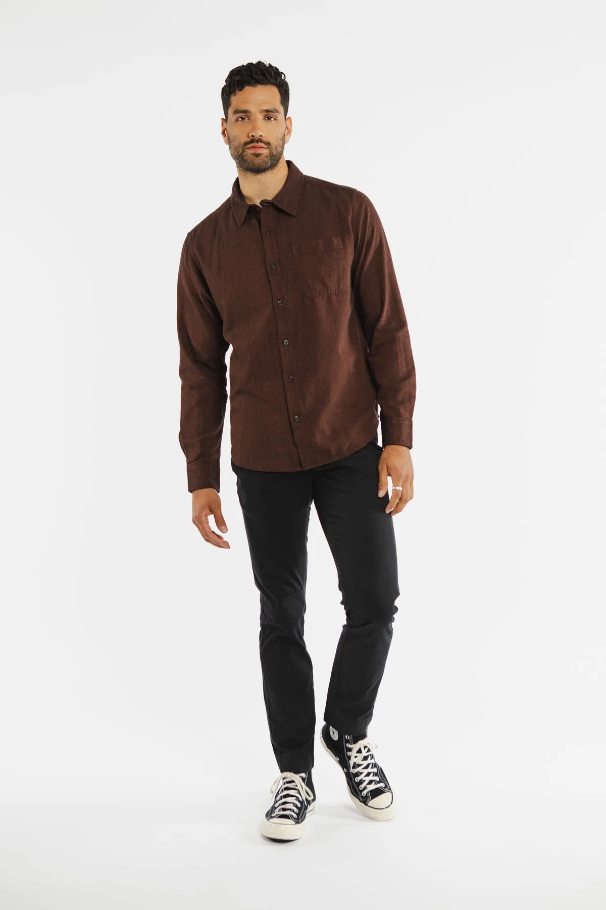 Jude Shirt / Black Chevron sold by Bridge & Burn product image thumbnail 4