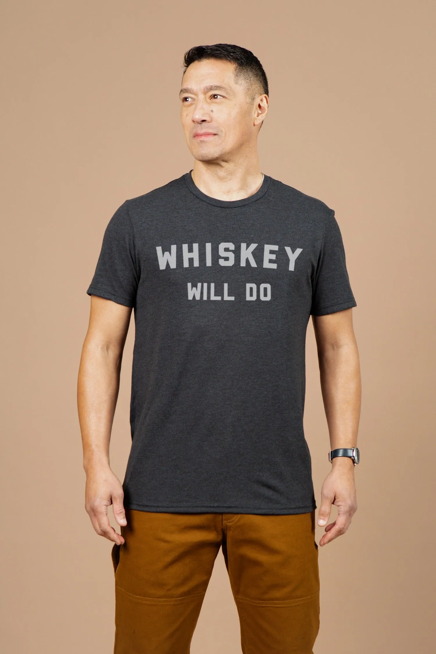 Men's Whiskey Will Do Tee / Black sold by Bridge & Burn product image thumbnail 2