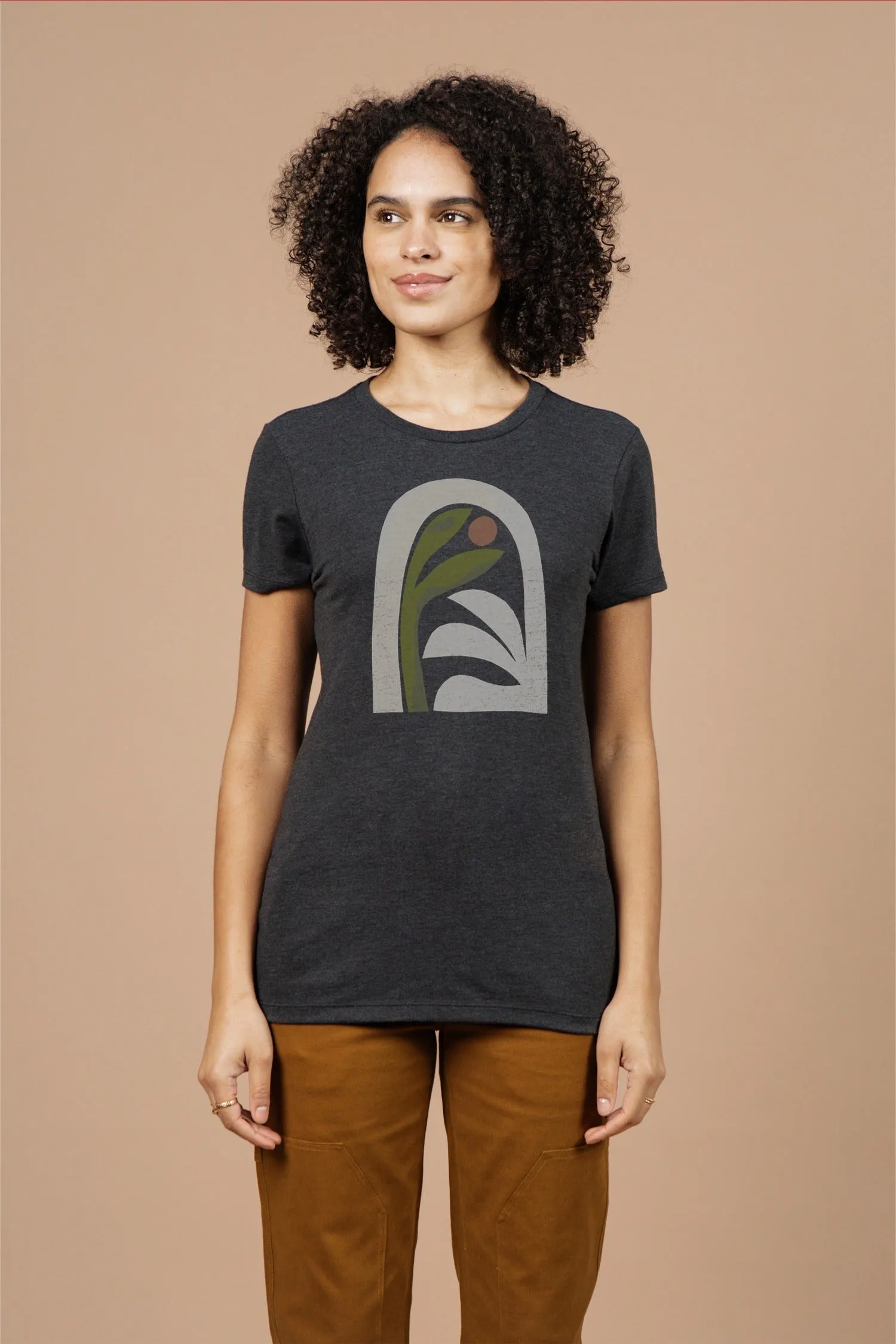 Women's Arch Tee / Charcoal sold by Bridge & Burn product image thumbnail 2