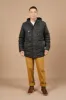 Sitka Parka / Charcoal Waxed Canvas sold by Bridge & Burn