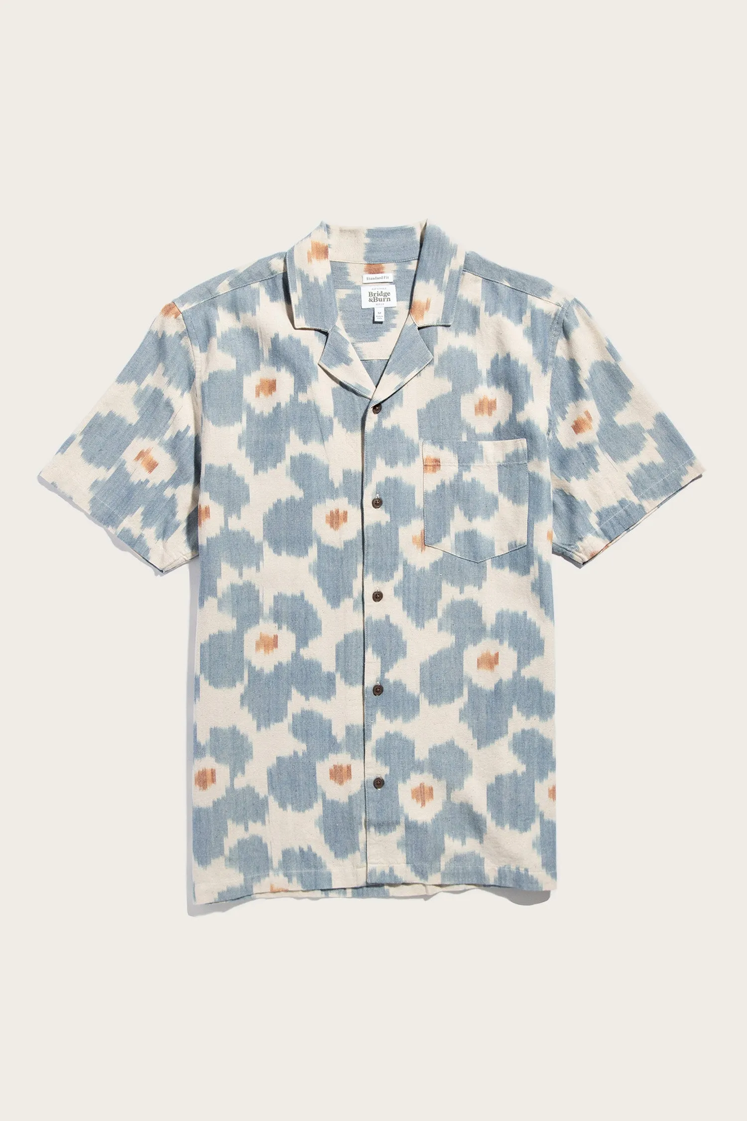 Bodie Shirt / Polar Blossom sold by Bridge & Burn