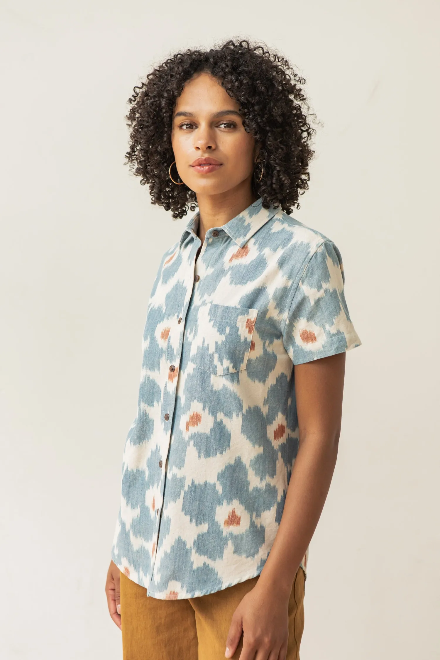 Lana Shirt / Polar Blossom sold by Bridge & Burn product image thumbnail 2