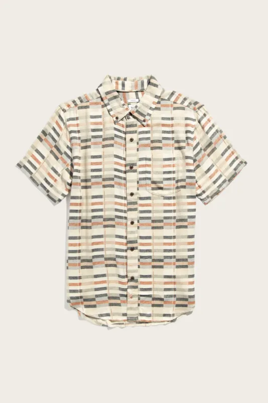 Jordan Slim Shirt / Broadway Stripe sold by Bridge & Burn