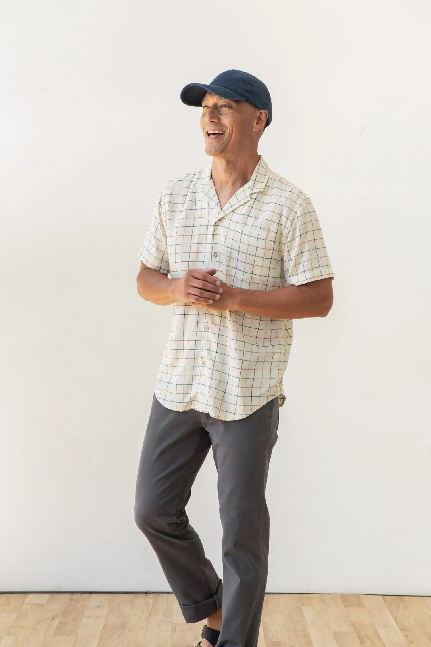 Collins Slim Shirt / Primary Windowpane sold by Bridge & Burn product image thumbnail 5