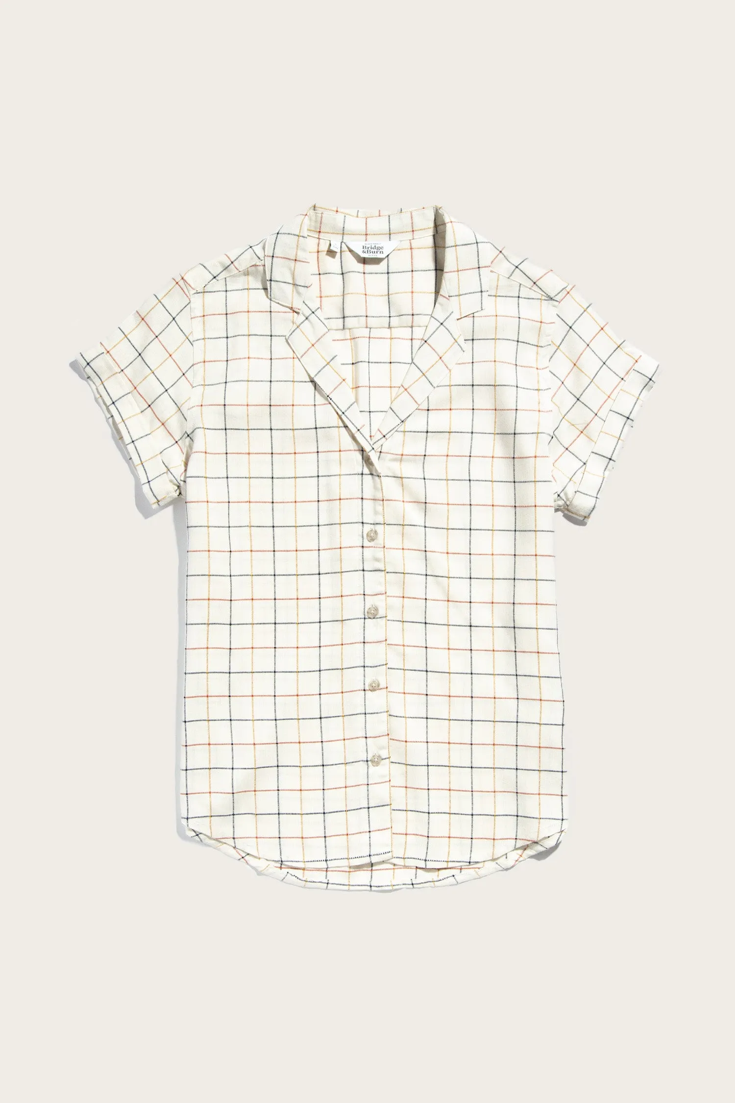 Innes Shirt / Primary Windowpane sold by Bridge & Burn