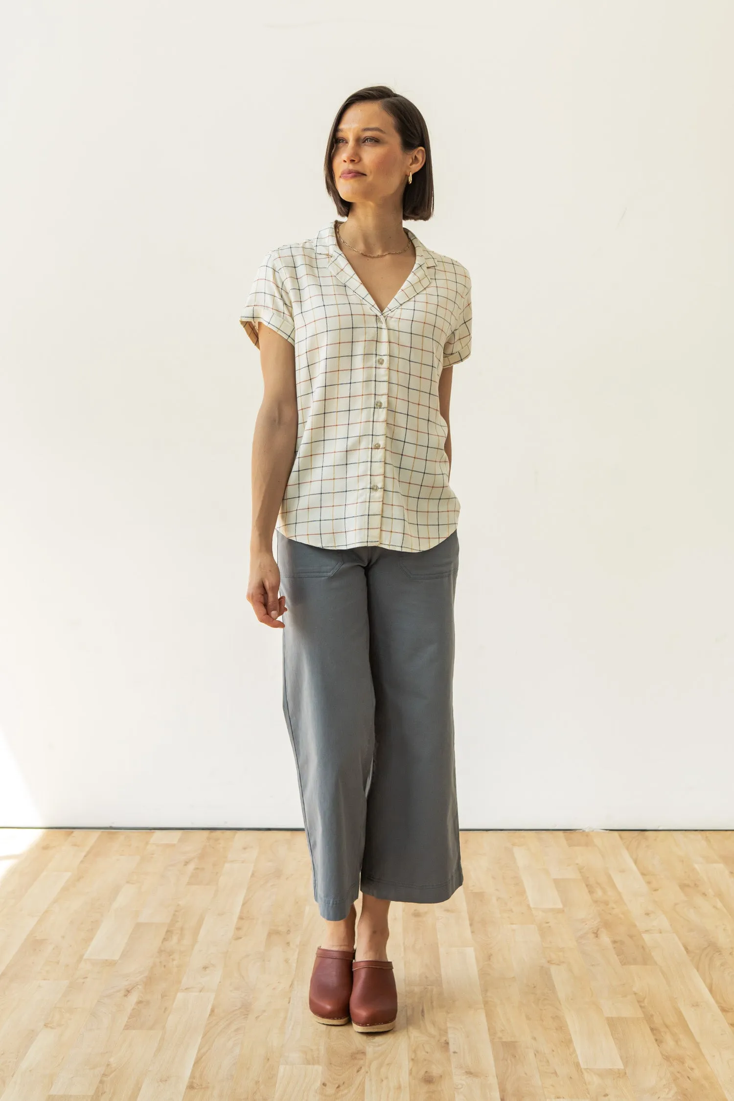 Innes Shirt / Primary Windowpane sold by Bridge & Burn product image thumbnail 5