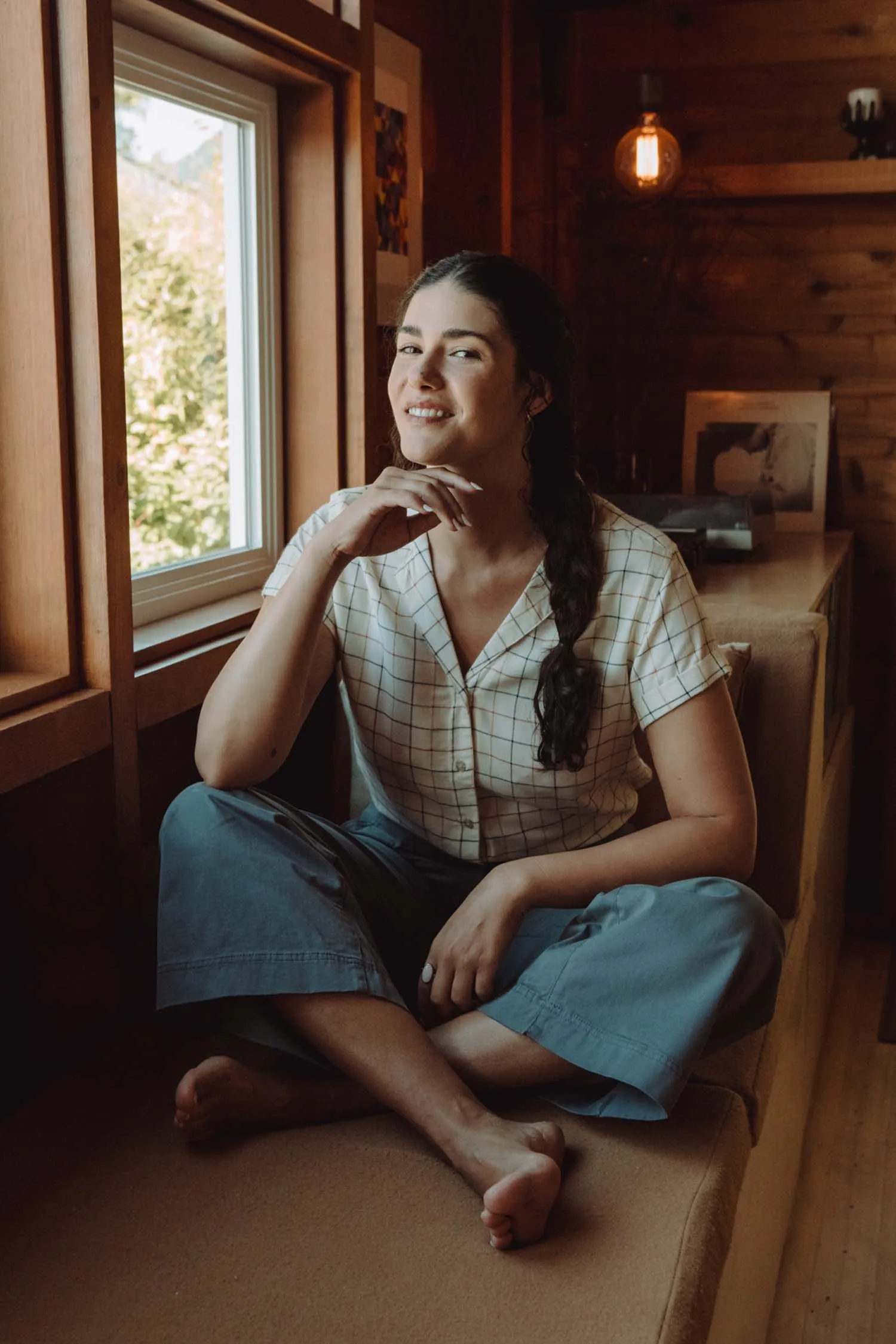 Innes Shirt / Primary Windowpane sold by Bridge & Burn product image thumbnail 4