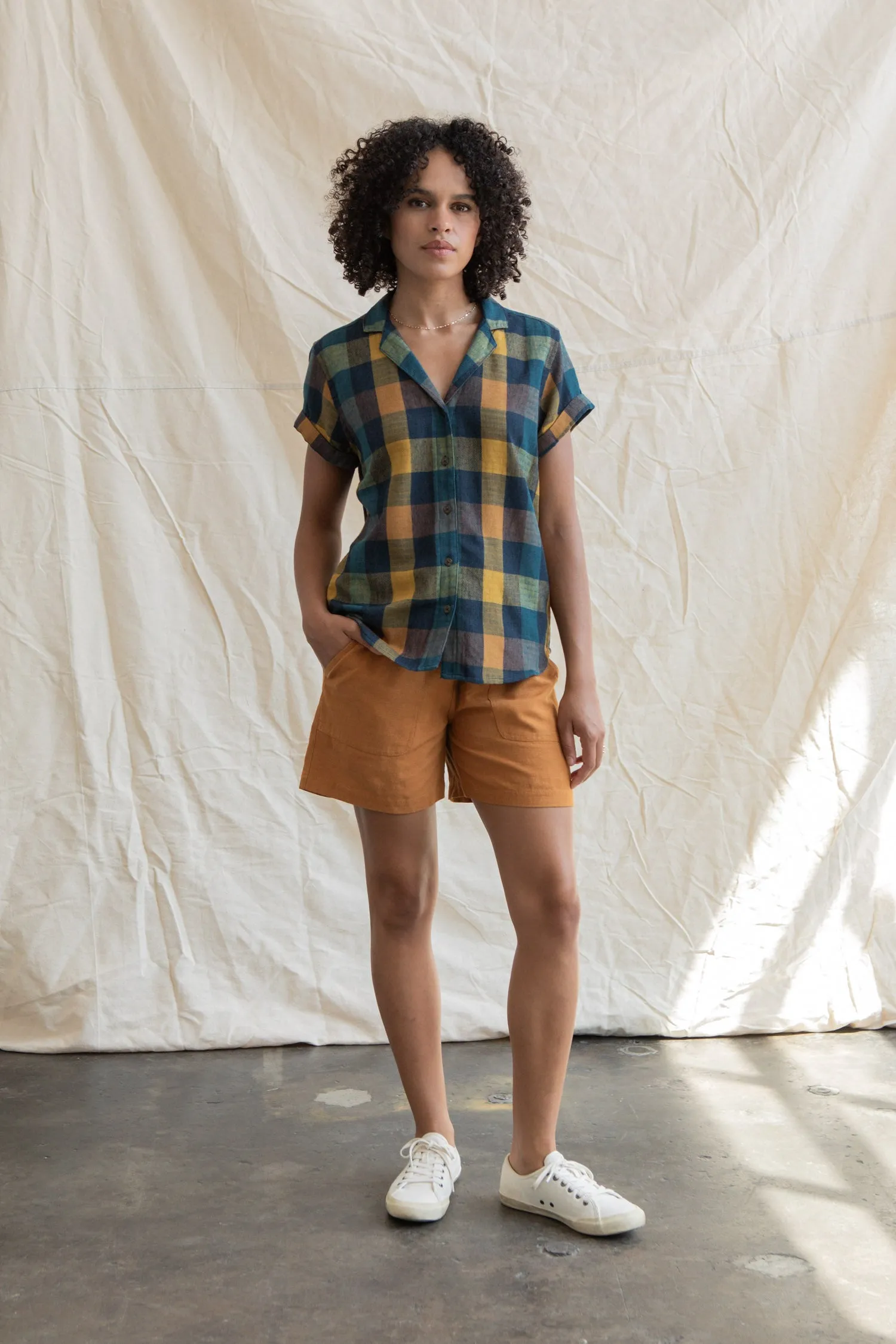 Innes Shirt / Moonbow Plaid sold by Bridge & Burn product image thumbnail 5