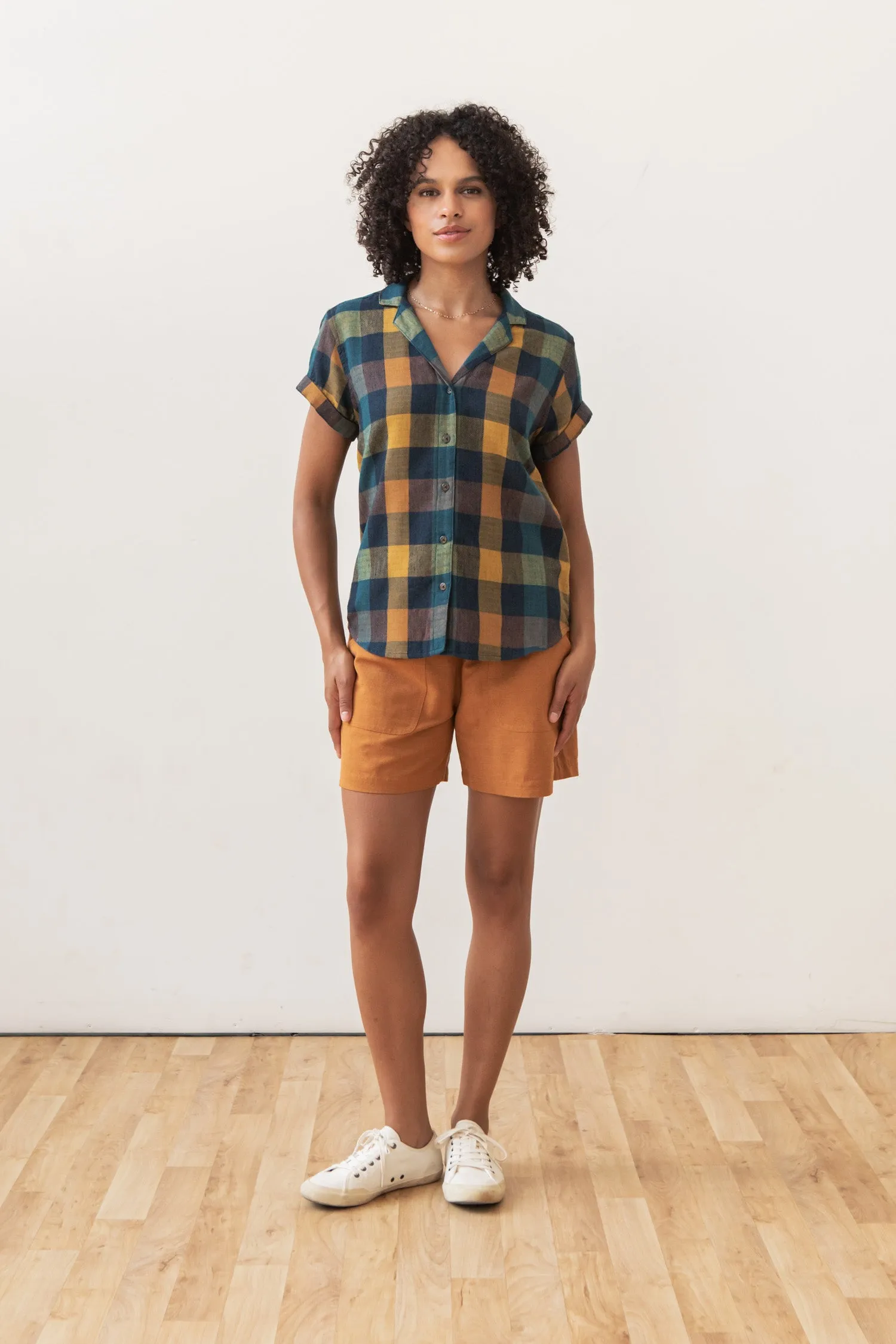 Innes Shirt / Moonbow Plaid sold by Bridge & Burn product image thumbnail 4