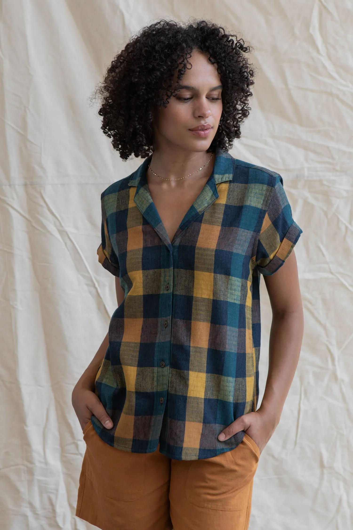 Innes Shirt / Moonbow Plaid sold by Bridge & Burn product image thumbnail 2