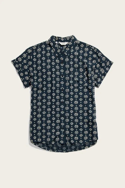 Bea Shirt / Midnight Sundance sold by Bridge & Burn