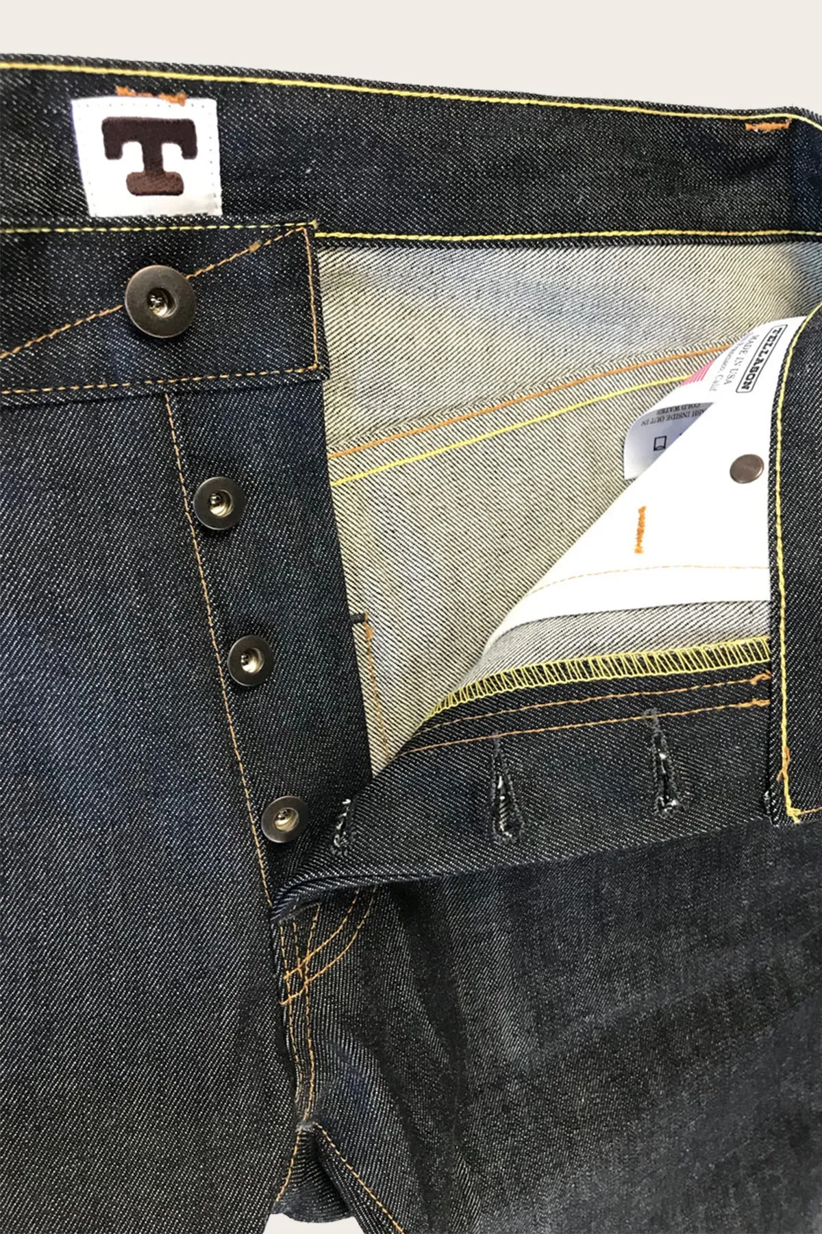 Tellason Sheffield Straight Tapered Selvedge Denim sold by Bridge & Burn product image thumbnail 3