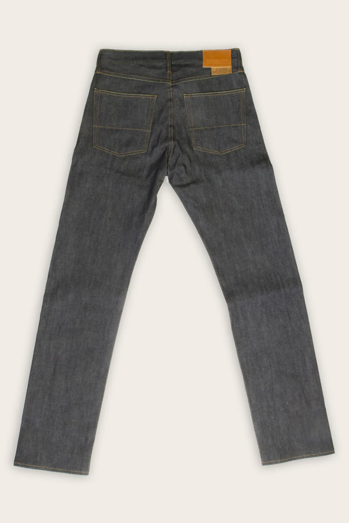 Tellason Sheffield Straight Tapered Selvedge Denim sold by Bridge & Burn