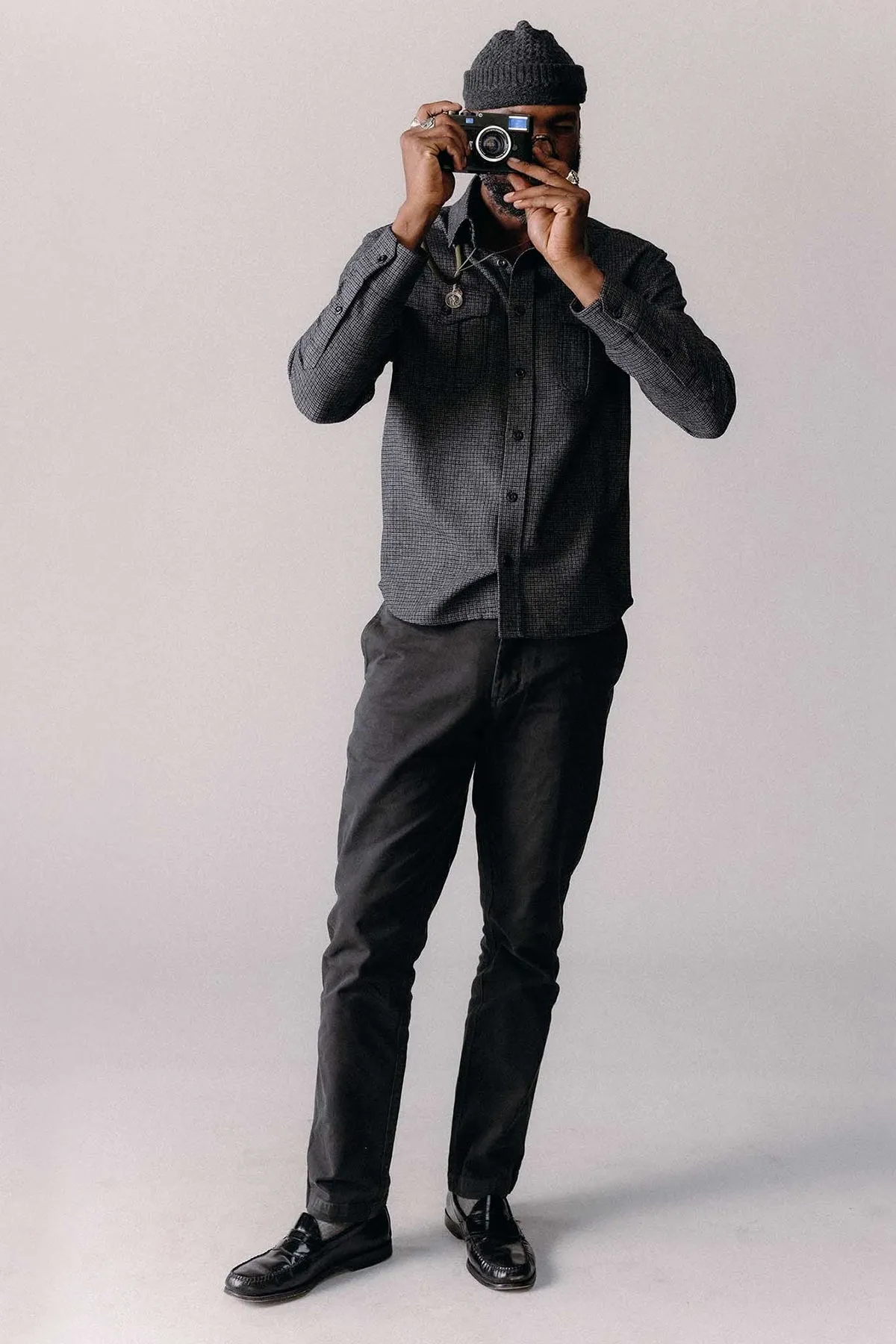 Taylor Stitch Democratic Foundation Pant / Organic Faded Black sold by Bridge & Burn