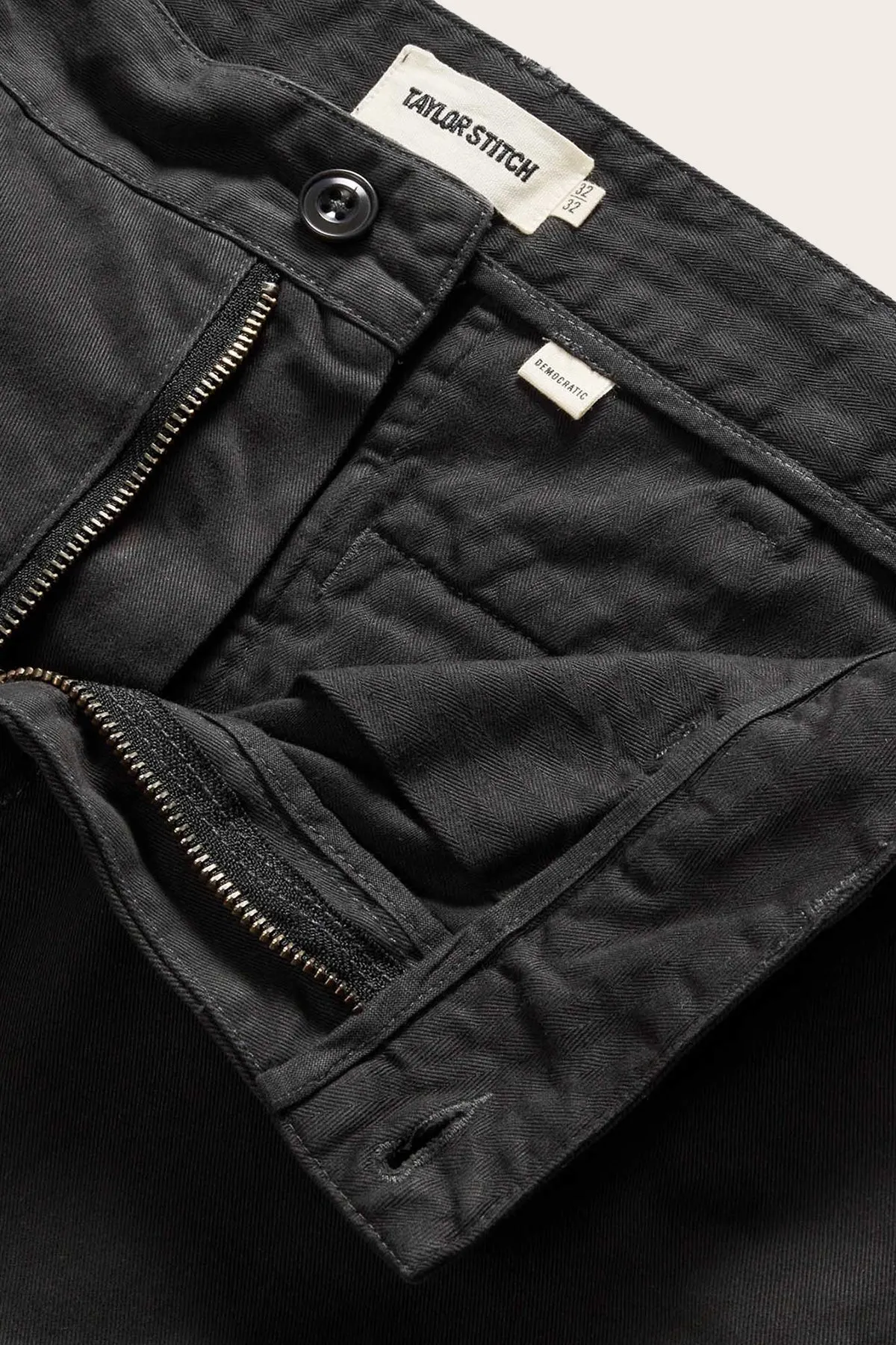 Taylor Stitch Democratic Foundation Pant / Organic Faded Black sold by Bridge & Burn product image thumbnail 4