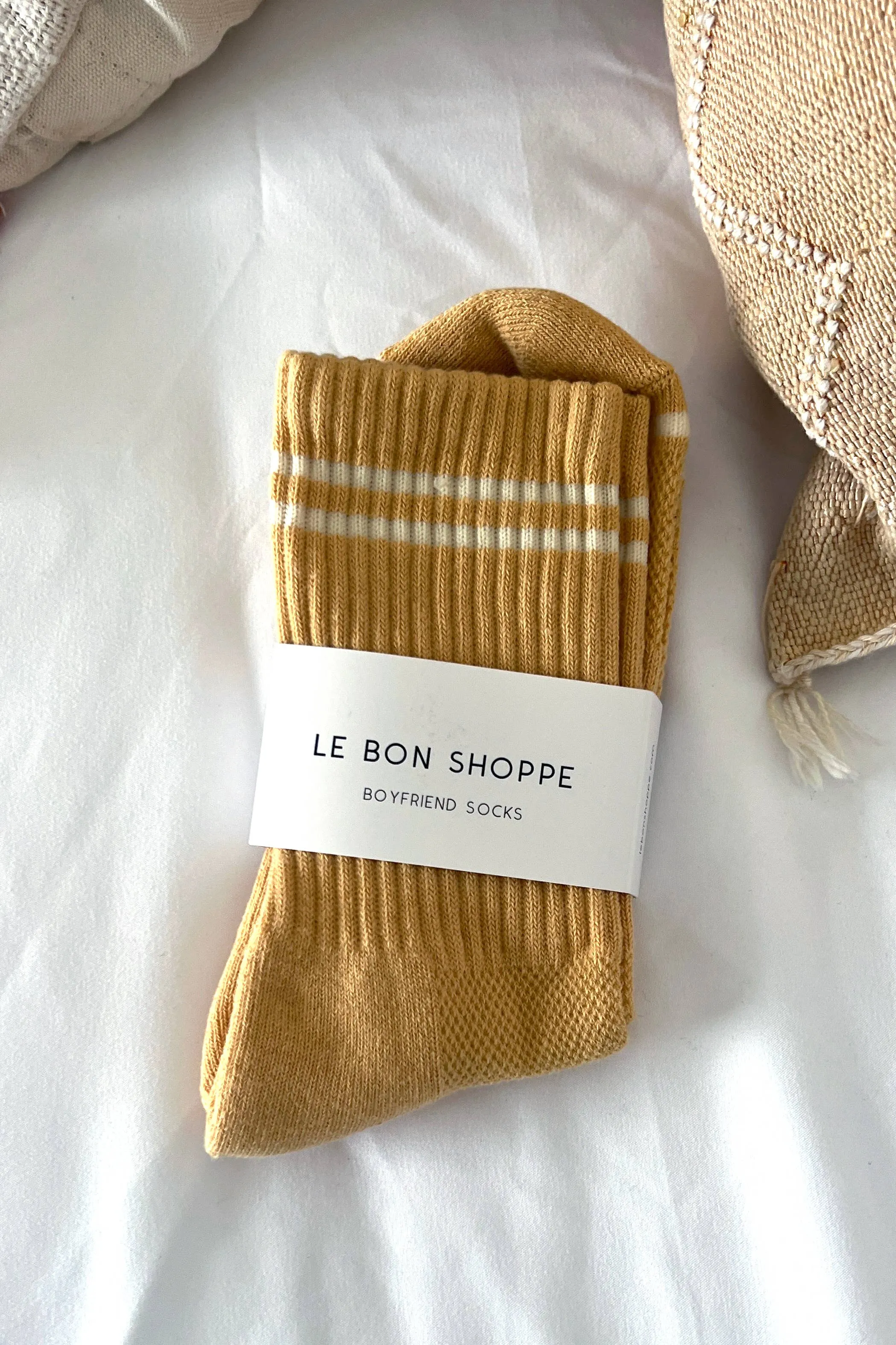 Le Bon Shoppe - Boyfriend Socks / Butter sold by Bridge & Burn product image thumbnail 3