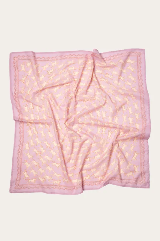 Handker Bandanas - 34" Wild Rag Horses Bandana sold by Bridge & Burn