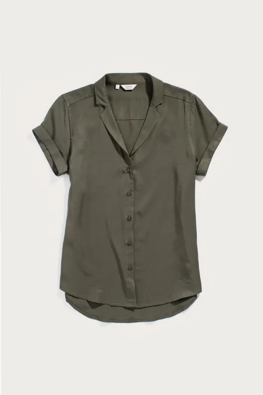 Innes Shirt / Olive sold by Bridge & Burn