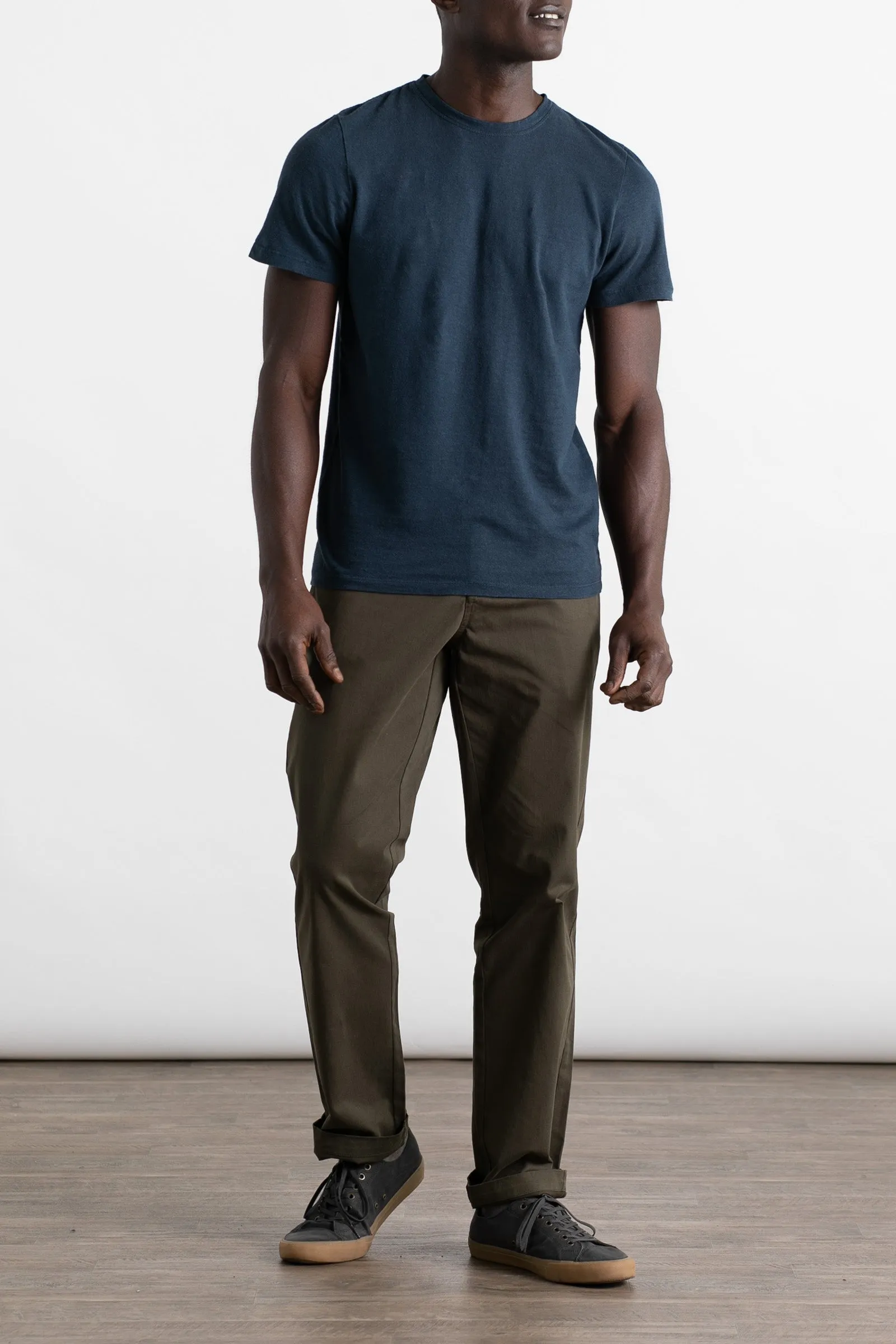 Jungmaven Baja Tee / Navy sold by Bridge & Burn product image thumbnail 2