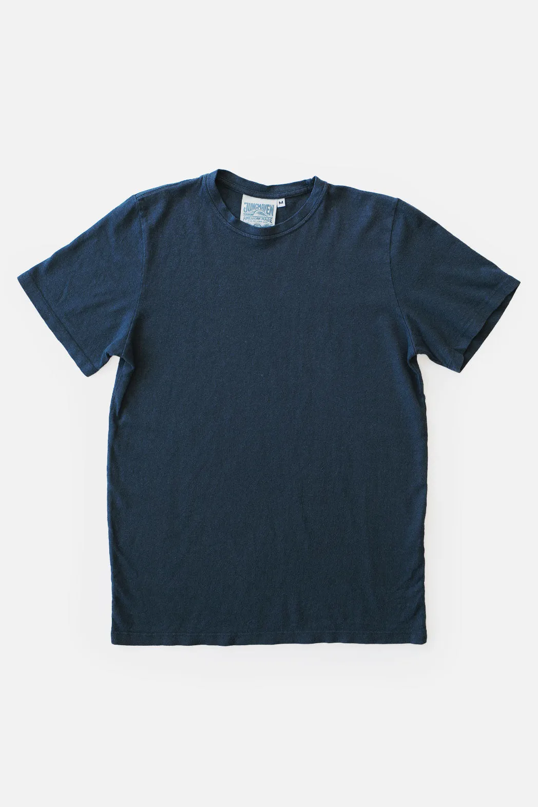 Jungmaven Baja Tee / Navy sold by Bridge & Burn