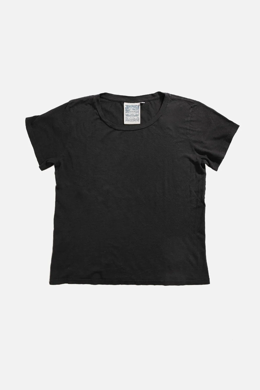 Jungmaven Ojai Tee / Black sold by Bridge & Burn