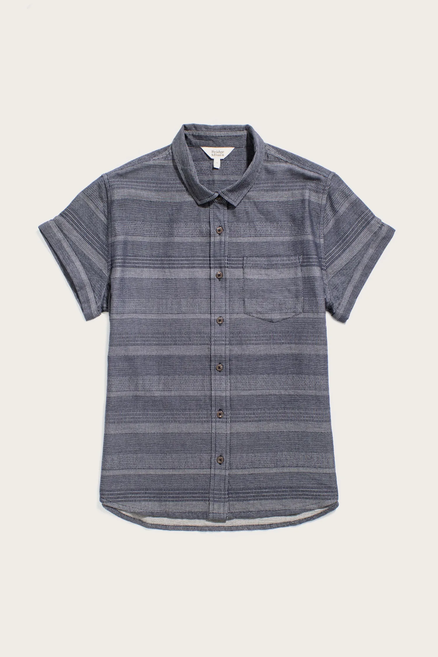 Bea Shirt / Cascade Weave sold by Bridge & Burn