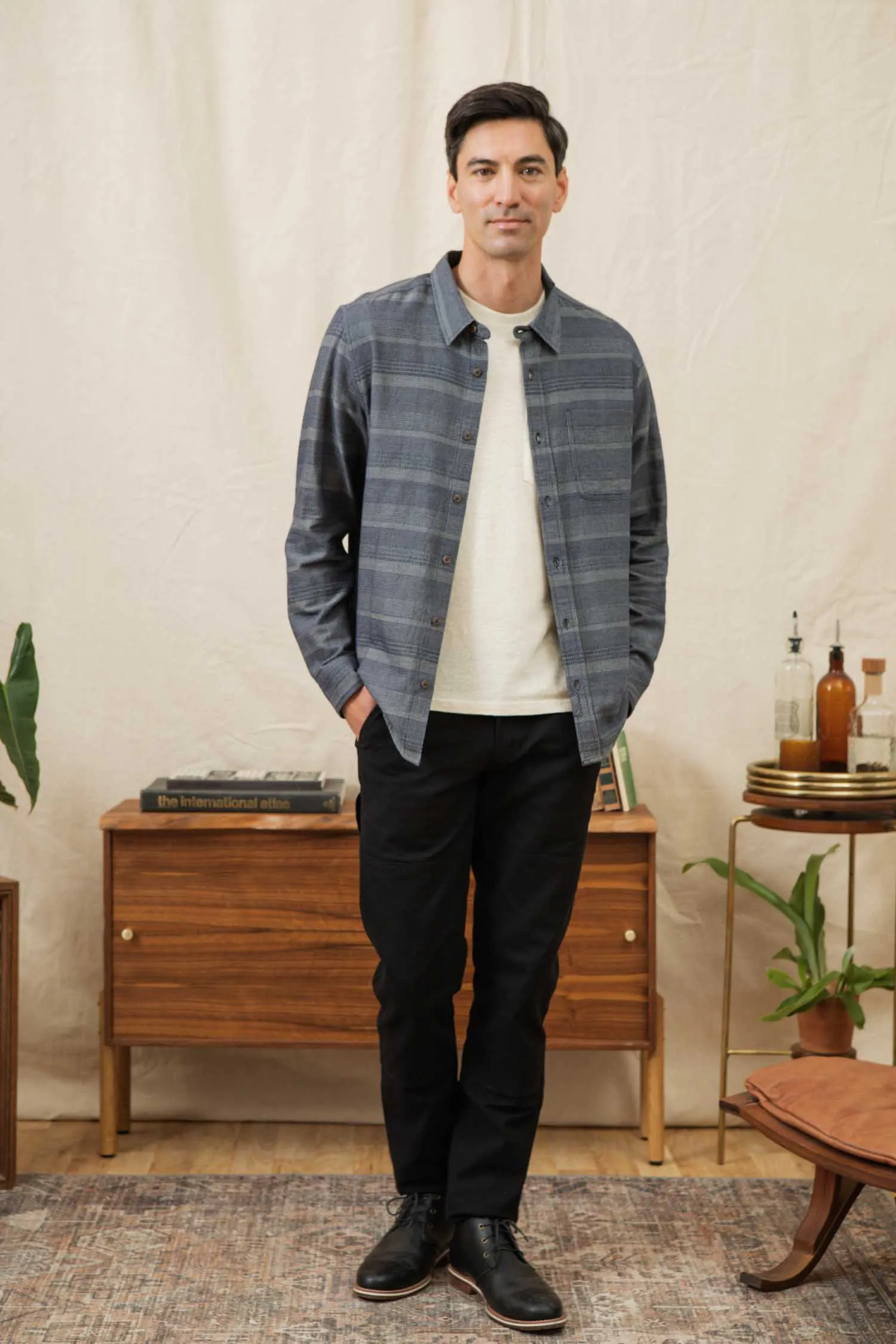 Jude Shirt / Cascade Weave sold by Bridge & Burn product image thumbnail 2