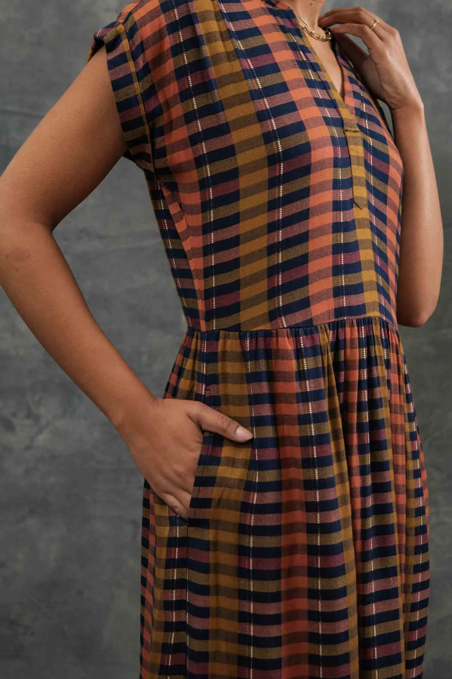 Ira Dress / Alpenglow Stripe sold by Bridge & Burn product image thumbnail 5