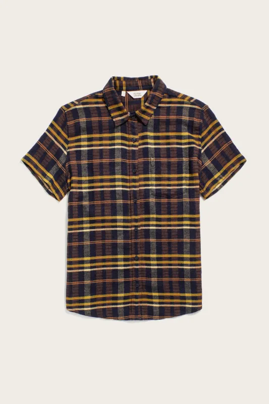 Lana Shirt / Desert Dawn Plaid sold by Bridge & Burn