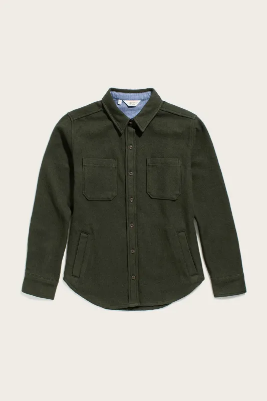 Dawson Overshirt / Dark Sage sold by Bridge & Burn